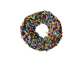 Krispy Kreme Inspired Doggie Doughnut 6pk Box (lifestyle) — Australian made dog treats by Huds and Toke