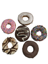 Krispy Kreme Inspired Doggie Doughnut 6pk Box (detail), Australian made dog treats by Huds and Toke