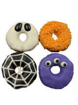 Limited Edition - Halloween Little Doggy Donut - Dog Gift Box - Dog Treats (back view) — Australian made by Huds and Toke