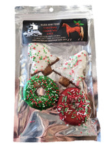 Horse Christmas Cookie MIX - 4Pce, Australian made horse treats by Huds and Toke