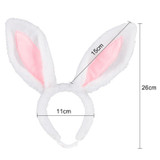 DOG Costume Easter Bunny Ears Headband (close-up), Australian made dog treats by Huds and Toke