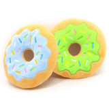 Doggy Donut Soft DOG TOY with Squeaker, Australian made dog treats by Huds and Toke