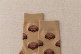 Cute Cartoon Socks – DOG Faces (back view) — Australian made dog treats by Huds and Toke