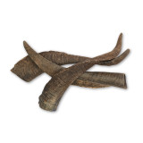 Hollow Goat Horn - 1Pce - DOG Treats (back view), Australian made dog treats by Huds and Toke