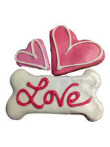 Love AND Hearts DOG Cookies - DOG Gift BOX - DOG Treats — Australian made dog treats by Huds and Toke