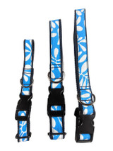 Paradise Blue DOG Collar - Made IN Australia — Australian made dog treats by Huds and Toke