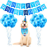 DOG Birthday Party Supplies Pack - Pink OR Blue (close-up), Australian made dog treats by Huds and Toke