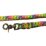 Lime AND Pink DOG Lead - Made IN Australia (back view), Australian made dog treats by Huds and Toke