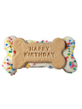Small DOG Happy Birthday Bone - DOG Treats — Australian made dog treats by Huds and Toke