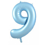 PET Birthday Party Numbered Balloons - Blue (detail) — Australian made pet treats by Huds and Toke