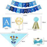 Glitter DOG Birthday Party Supplies Pack - Pink OR Blue — Australian made dog treats by Huds and Toke