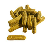 BUG Chew DOG Treats - Pumpkin AND Turmeric (back view), Australian made dog treats by Huds and Toke
