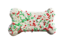 Christmas Super Sparkle Bone DOG Treat - 1pce, Australian made dog treats by Huds and Toke