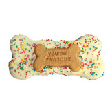 Large You'Re Pawsome Bone - DOG Treats — Australian made dog treats by Huds and Toke