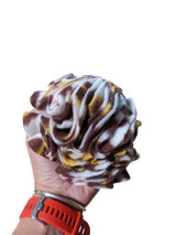 Thick Felt Snuffle Balls - Small - DOG Treat Enrichment (back view) — Australian made dog treats by Huds and Toke