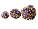 Thick Felt Snuffle Balls - Small - DOG Treat Enrichment (close-up), Australian made dog treats by Huds and Toke
