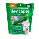 Dentapet, Dental Chews - Small to Medium Dogs (close-up), Australian made dog treats by Huds and Toke