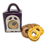 Pupkin Spice Doggie Doughnuts - Halloween Ghost BOX 6PK — Australian made dog treats by Huds and Toke