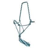 Fort Worth Rope Halters W Lead (back view), Australian made horse treats by Huds and Toke