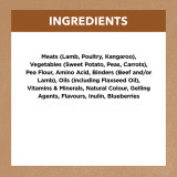 Ivory Coat Grain Free Adult WET DOG Food Lamb & Kangaroo Stew (packaging) — Australian made dog treats by Huds and Toke