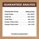 IVORY COAT GRAIN FREE ADULT DRY CAT FOOD CHICKEN AND KANGAROO NUTRITIONAL ANALYSIS