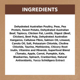 IVORY COAT GRAIN FREE ADULT DRY CAT FOOD CHICKEN AND KANGAROO INGREDIENTS