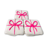Birthday Present Cookie - Pink AND Blue - DOG Treats, Australian made dog treats by Huds and Toke