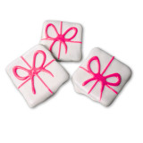Birthday Present Cookie - Pink AND Blue - DOG Treats (back view) — Australian made dog treats by Huds and Toke