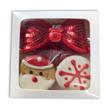 Christmas Cookie AND BOW TIE 3Pce BOX - Christmas DOG Treat, Australian made dog treats by Huds and Toke