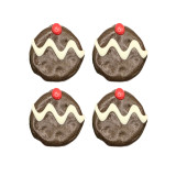 HUDS AND TOKE CHRISTMAS CAROB PUDDING COOKIE - CHRISTMAS DOG TREAT