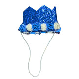 DOG Glitter Party Crown - 1Pce, Australian made dog treats by Huds and Toke
