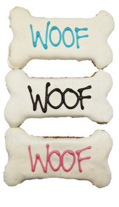 Small Dog Woof Bone Cookies - Gourmet Dog Treats