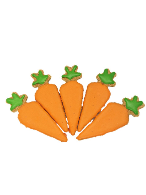 Easter Gourmet Dog TreatS - Carrot Cookie by Huds and Toke