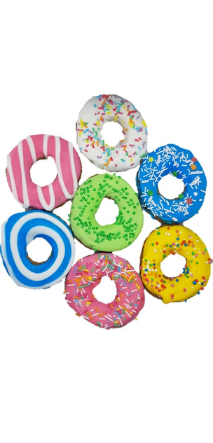 Large Pretty Pony Donuts top view