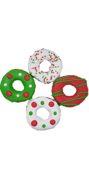 Christmas Horse Treat Pony Donut 30Pce - Bulk BOX (packaging), Australian made horse treats by Huds and Toke