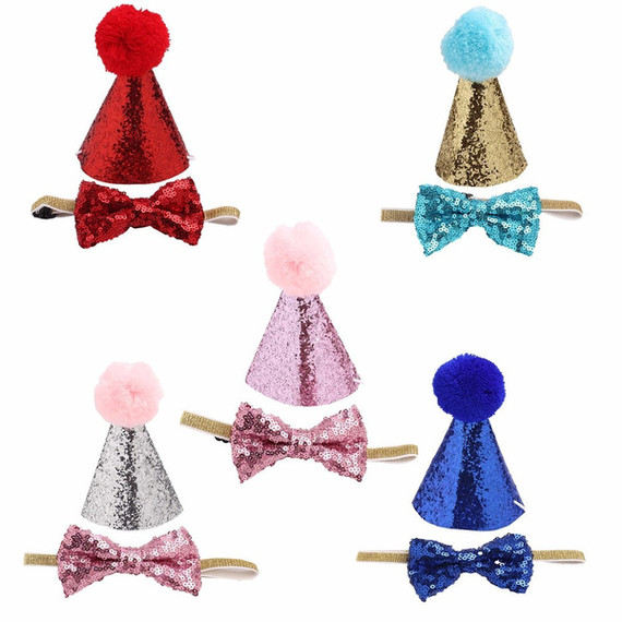 DOG Glitter Party Hats AND Bowties, Australian made dog treats by Huds and Toke
