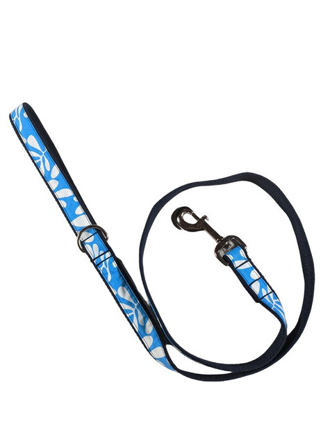 Paradise Blue DOG Leads - Made IN Australia (back view), Australian made dog treats by Huds and Toke
