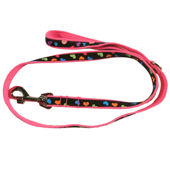Love Heart DOG Leads - Made IN Australia (back view), Australian made dog treats by Huds and Toke