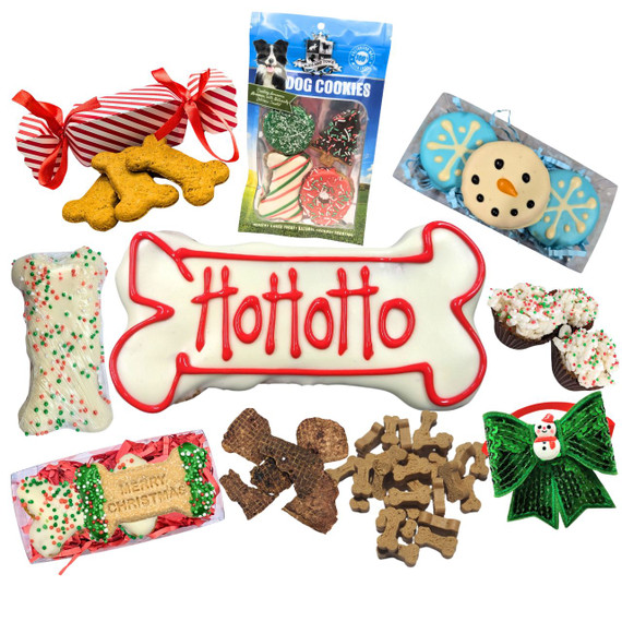 The Best Christmas Gift Bundle for Dogs (lifestyle) — Australian made dog treats by Huds and Toke