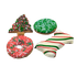 Christmas DOG Treat Cookie MIX - 4Pce, Australian made dog treats by Huds and Toke