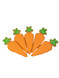 Carrot Cookie Easter DOG Treats 30pce — Australian made dog treats by Huds and Toke