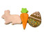 Easter Cookie MIX DOG Treats -3pce, Australian made dog treats by Huds and Toke