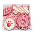 Pink Mixed Cookies - DOG Gift BOX - DOG Treats (close-up), Australian made dog treats by Huds and Toke