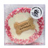 DOG Birthday Cake DOG Treat - Yoghurt - 1 PCE (back view), Australian made dog treats by Huds and Toke