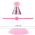 Pink Dog Tutu with Rosette and Glitter Party Hat, Australian made dog treats by Huds and Toke