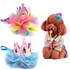 Princess Netting DOG Party HAT (back view), Australian made dog treats by Huds and Toke