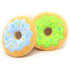 Doggy Donut Soft DOG TOY with Squeaker, Australian made dog treats by Huds and Toke