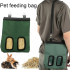 HAY BAG Hanging Pouch Small Animal Feeder (2 Hole) (packaging) — Australian made small pet treats by Huds and Toke