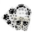 Black AND White DOG PAW Print Party Bundle Balloons Bunting Table Co... (close-up), Australian made dog treats by Huds and T
