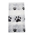 Purple AND Black Happy Birthday DOG PAW Print Party Bundle Balloons... (back view), Australian made dog treats by Huds and T